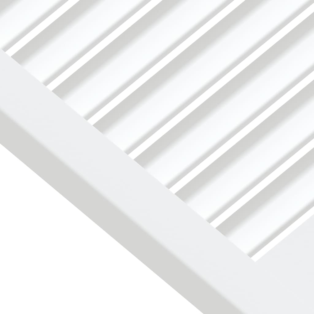 Anta a Lamelle Bianca 61,5x59,4 cm in Legno di Pino | homemem39