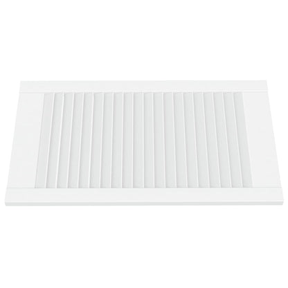 Ante a Lamelle 2 pz Bianche 69x39,4 cm in Legno di Pino - homemem39