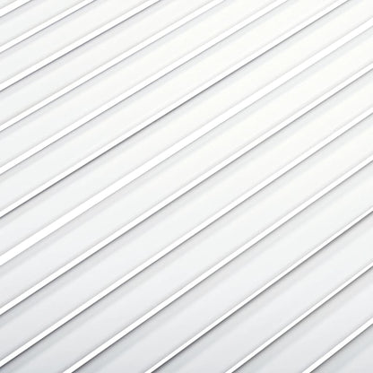 Ante a Lamelle 2 pz Bianche 69x39,4 cm in Legno di Pino - homemem39