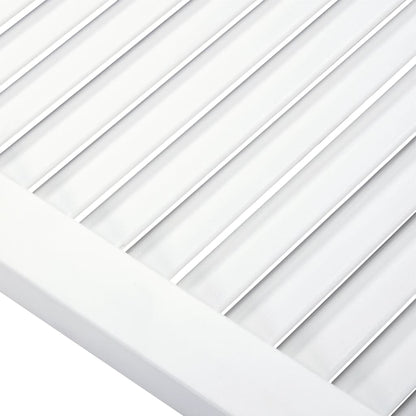 Ante a Lamelle 4 pz Bianche 69x49,4 cm in Legno di Pino | homemem39