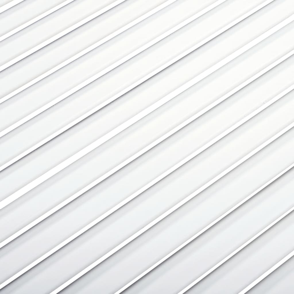 Ante a Lamelle 4 pz Bianche 69x49,4 cm in Legno di Pino - homemem39
