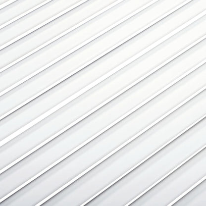 Ante a Lamelle 4 pz Bianche 69x49,4 cm in Legno di Pino - homemem39