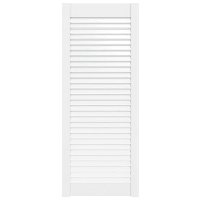 Anta con Design a Lamelle Bianca 99,3x39,4 cm in Legno di Pino - homemem39