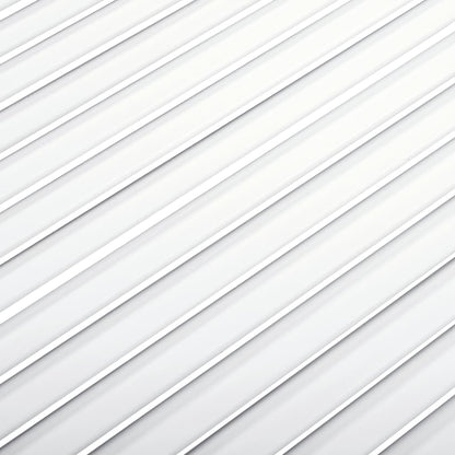 Ante a Lamelle 4 pz Bianche 99,3x49,4 cm in Legno di Pino - homemem39