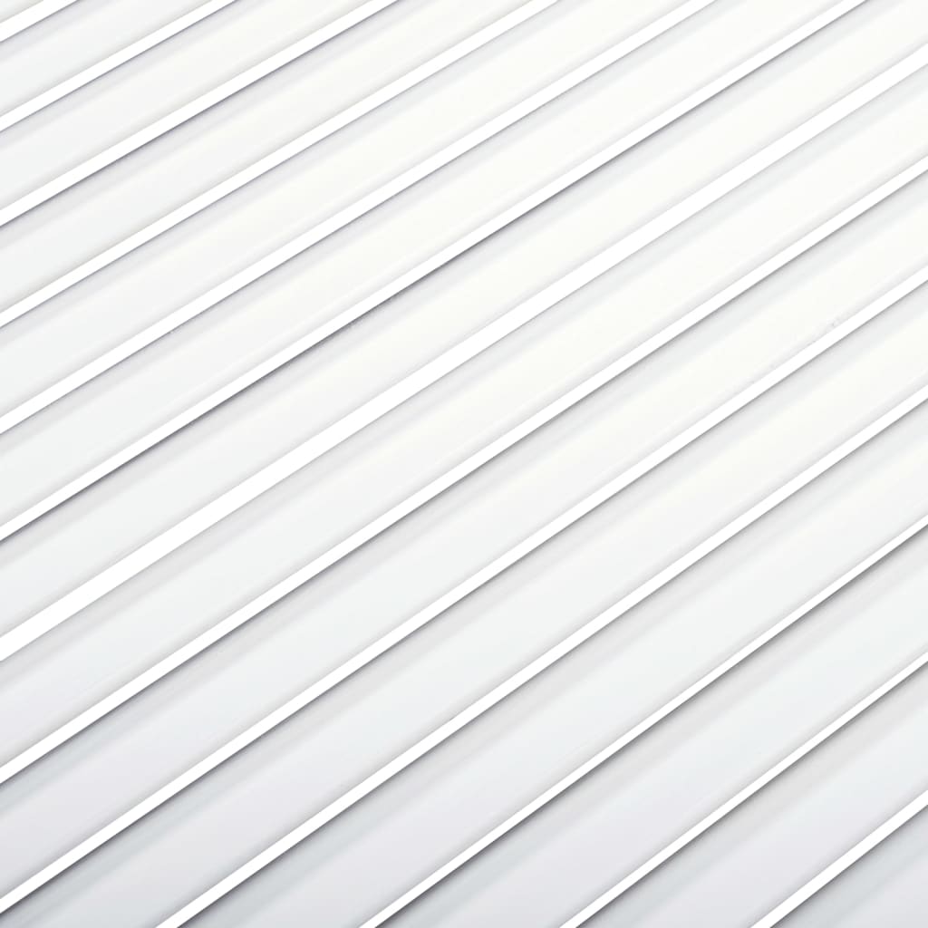 Anta a Lamelle Bianca 99,3x59,4 cm in Legno di Pino - homemem39