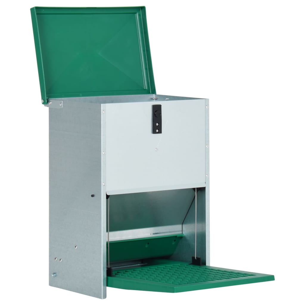 Mangiatoia Automatica per Pollame Feedomatic con Pedale 12 kg - homemem39