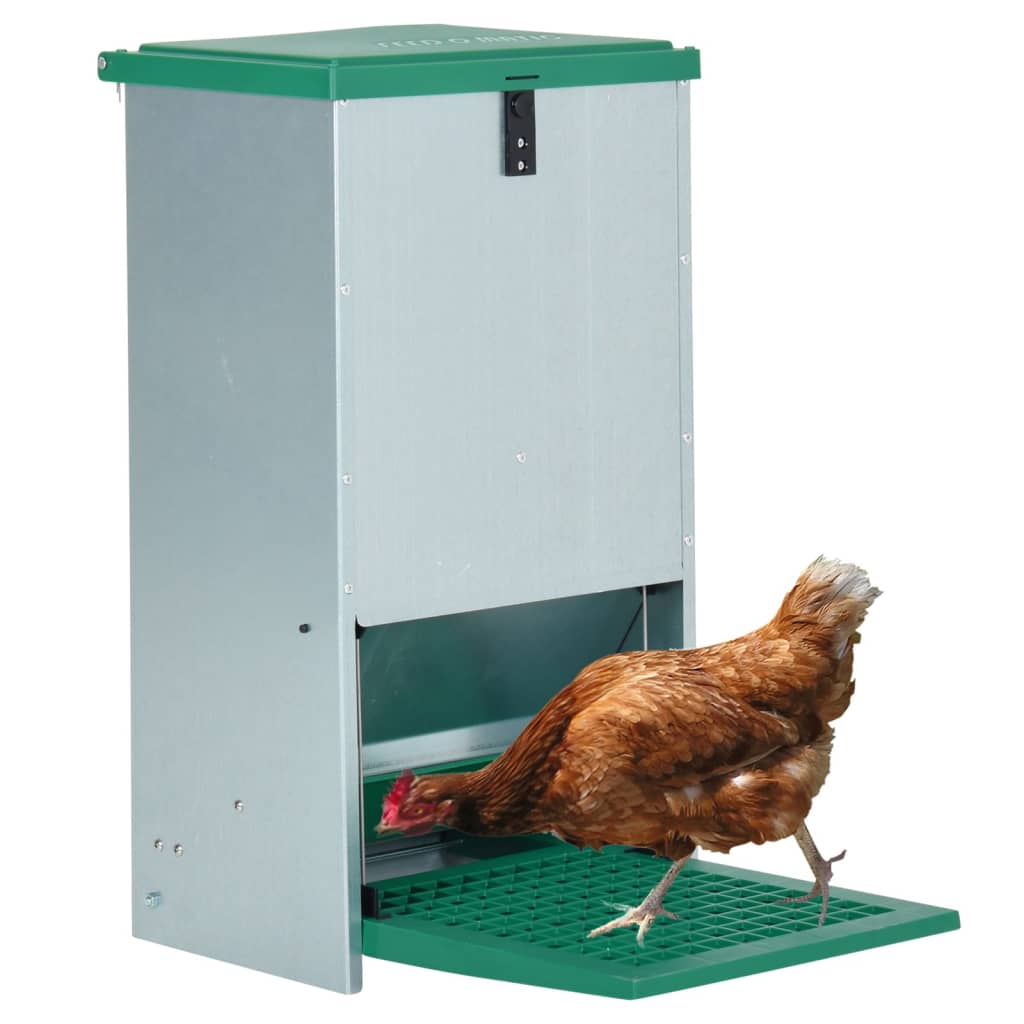 Mangiatoia Automatica per Pollame Feedomatic con Pedale 20 kg - homemem39