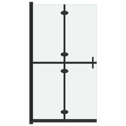 Parete per Doccia Walk-in Pieghevole in Vetro ESG 70x190 cm | homemem39