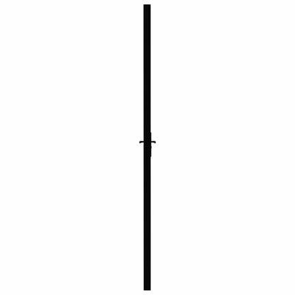 Porta da Interno ESG Vetro e Alluminio 93x201,5 cm Nera | homemem39