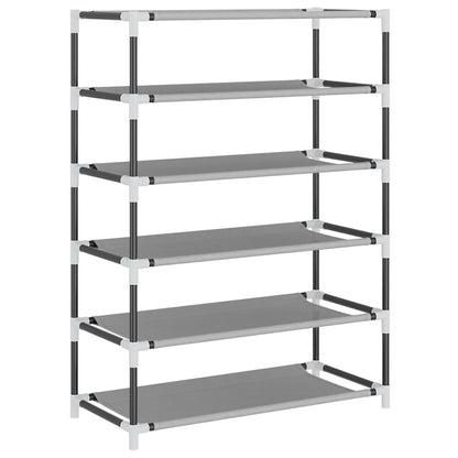Scarpiera Grigia 60x28x90 cm Tessuto - homemem39