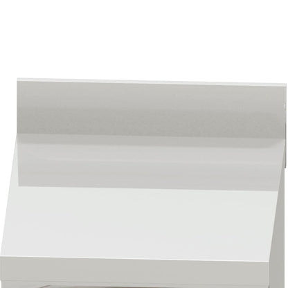 Mobiletto da cucina commerciale con 2 cassetti 50x60x96 cm - homemem39