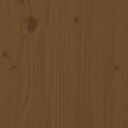 Dormeuse Marrone Ambra in Legno Massello di Pino 90x200 cm | homemem39