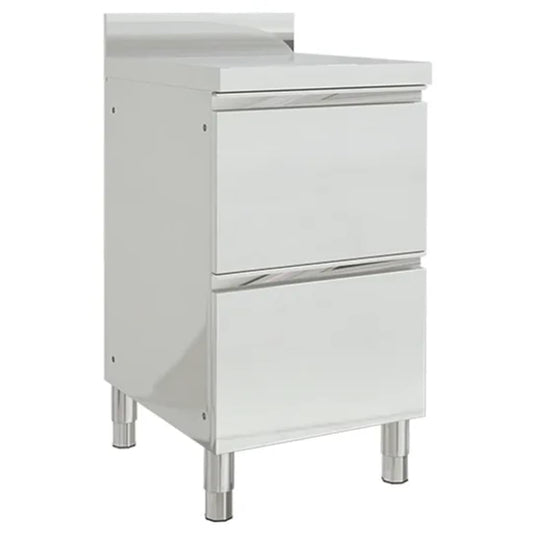 Mobili da cucina commerciali con 2 cassetti 2 pz 50x60x96 cm - homemem39