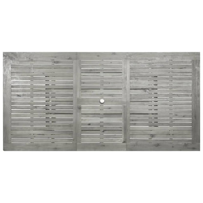 Tavolo da Pranzo per Esterni (150-200)x100x75cm Massello Acacia