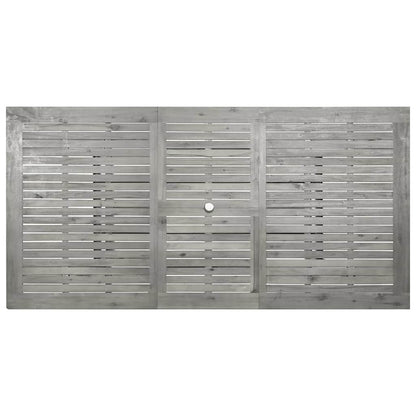 Tavolo da Pranzo per Esterni (150-200)x100x75cm Massello Acacia