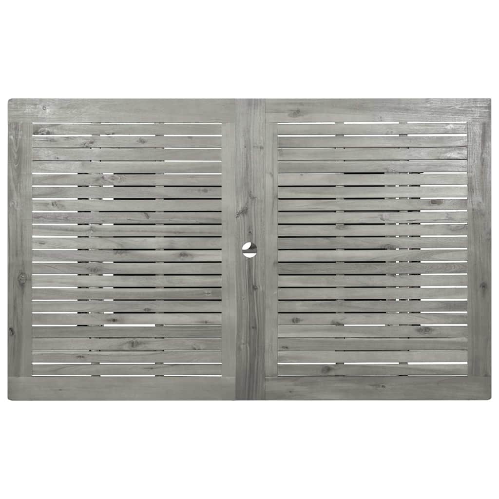 Tavolo da Pranzo per Esterni (160-240)x100x75cm Massello Acacia