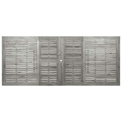 Tavolo da Pranzo per Esterni (160-240)x100x75cm Massello Acacia