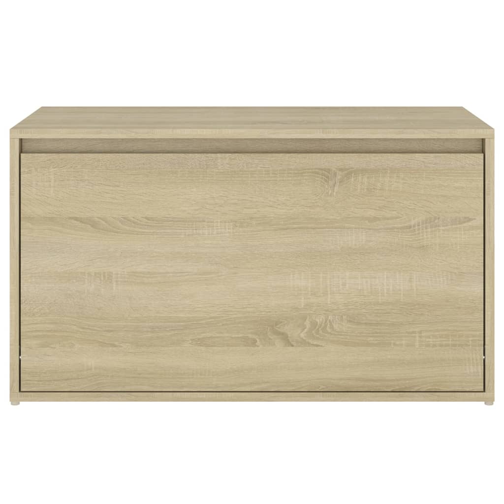 Panca da Ingresso 80x40x45 cm Rovere Sonoma Truciolato - homemem39