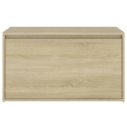 Panca da Ingresso 80x40x45 cm Rovere Sonoma Truciolato - homemem39