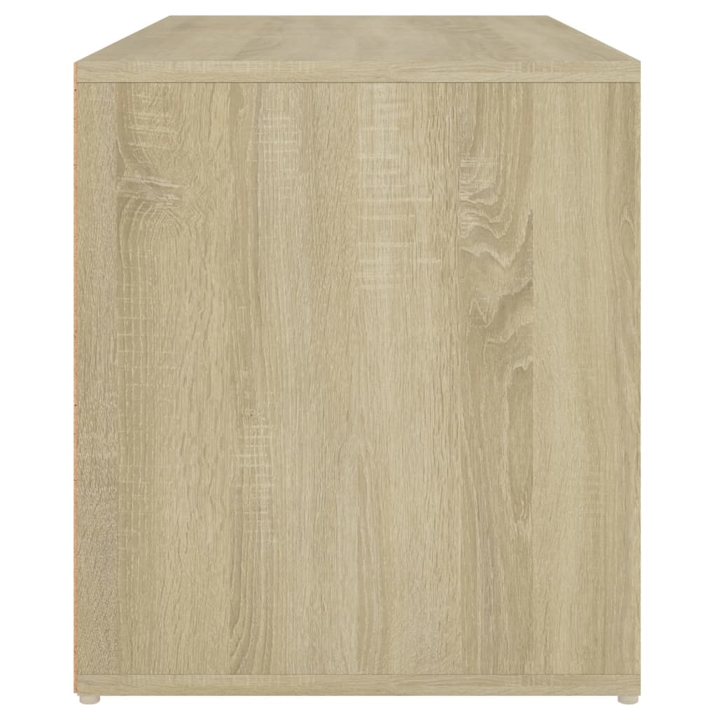 Panca da Ingresso 80x40x45 cm Rovere Sonoma Truciolato - homemem39