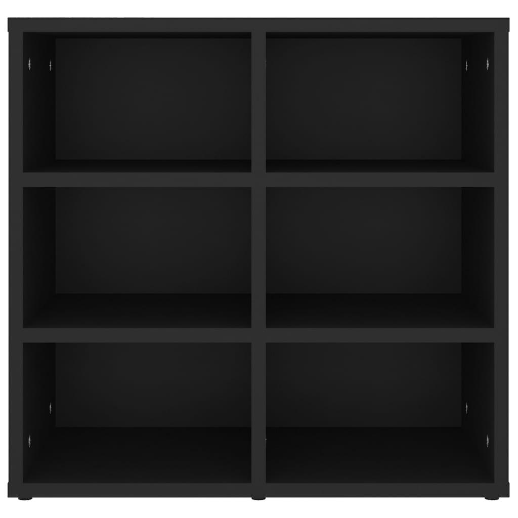 Scarpiera Nera 52,5x30x50 cm - homemem39