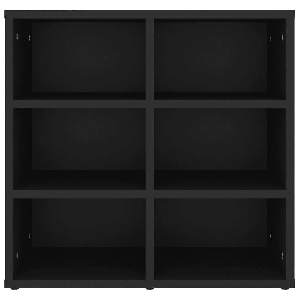 Scarpiere 2 pz Nere 52,5x30x50 cm - homemem39