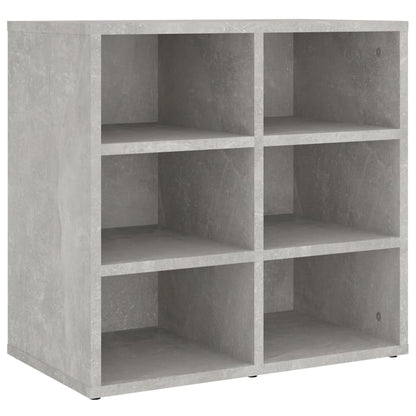 Scarpiera Grigio Cemento 52,5x30x50 cm - homemem39
