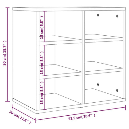 Scarpiere 2 pz Grigie Cemento 52,5x30x50 cm - homemem39