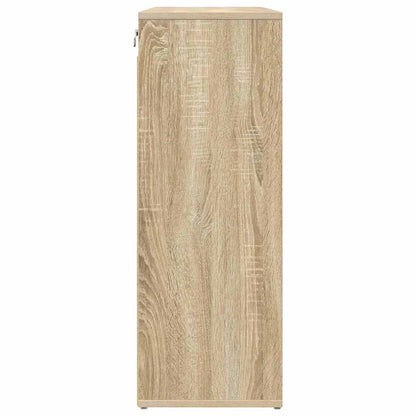 Mobile per scarpe Rovere Sonoma 77,5 x 30 x 83,5 cm