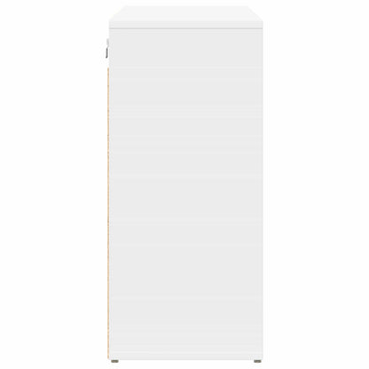 Mobile per scarpe Bianco 103 x 30 x 67 cm Legno multistrato