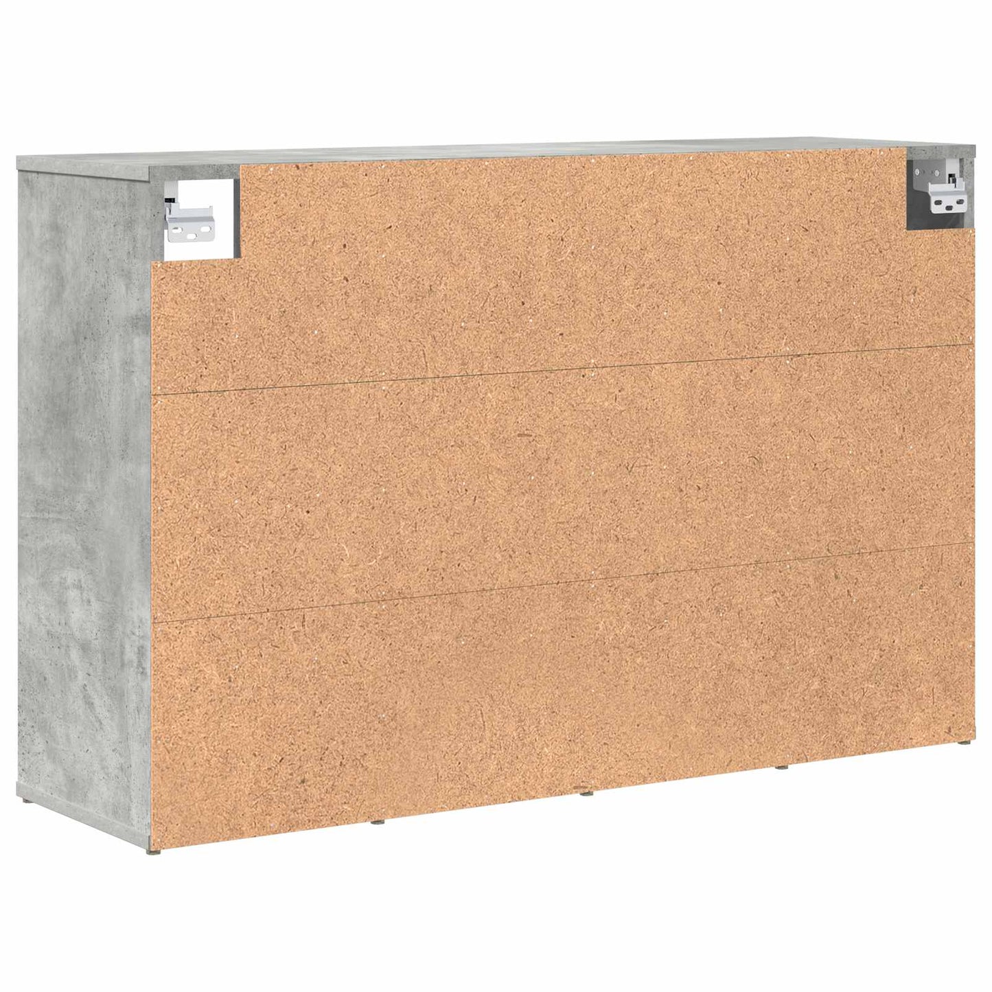Mobile per scarpe Grigio cemento 103 x 30 x 67 cm