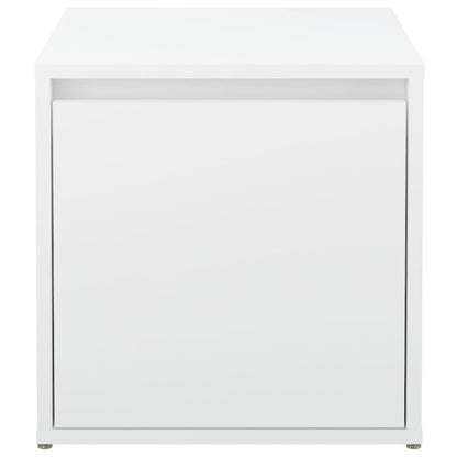 Cassetto Contenitore Bianco 40,5x40x40 cm in Legno Multistrato | homemem39