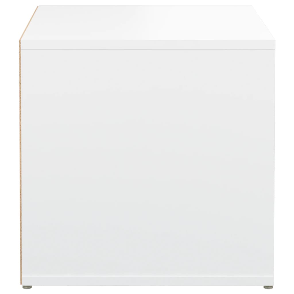 Cassetto Contenitore Bianco 40,5x40x40 cm in Legno Multistrato | homemem39
