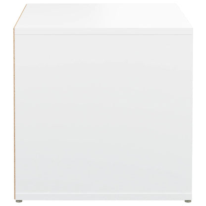 Cassetto Contenitore Bianco 40,5x40x40 cm in Legno Multistrato | homemem39
