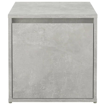 Cassetto Contenitore Grigio Cemento 40,5x40x40 cm in Legno
