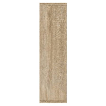 Mobile a Specchio con LED Rovere Sonoma 76x15x55 cm - homemem39