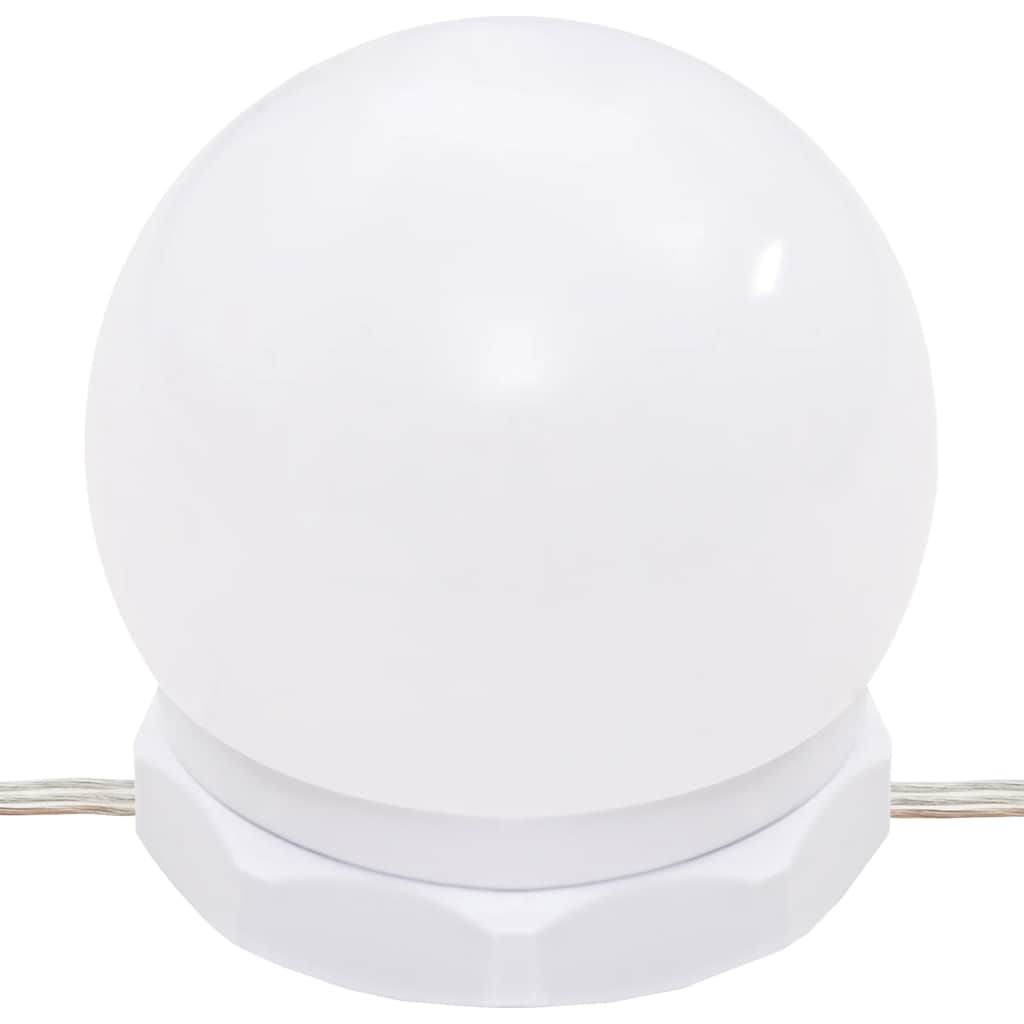 Mobile a Specchio con LED Grigio Cemento 90x31,5x62 cm | homemem39