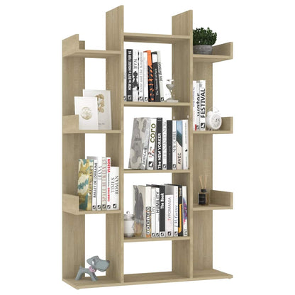 Libreria Rovere Sonoma 86x25,5x140 cm in Truciolato | homemem39