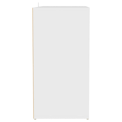 Scarpiera Bianca 60x35x70 cm in Truciolato - homemem39