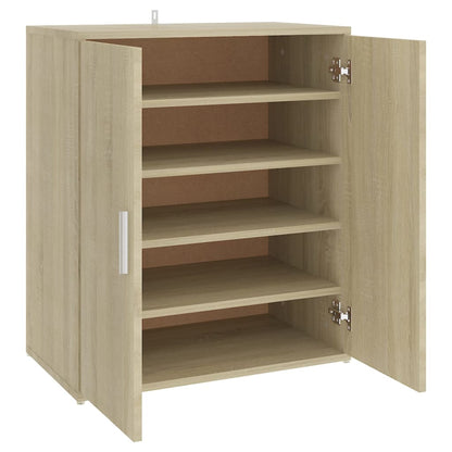 Scarpiera Rovere Sonoma 60x35x70 cm in Truciolato - homemem39