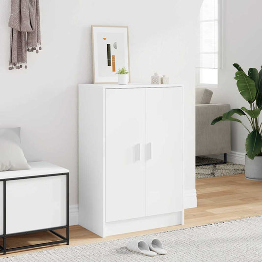 Scarpiera Bianca 60x35x92 cm in Truciolato