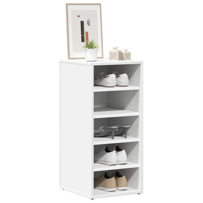 Shoe racks 2 pcs White 31.5x35x70 cm in chipboard