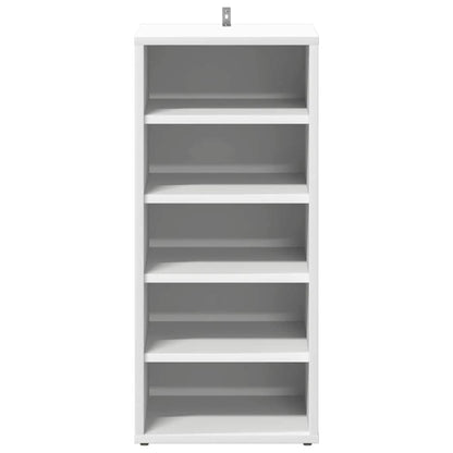 Shoe racks 2 pcs White 31.5x35x70 cm in chipboard