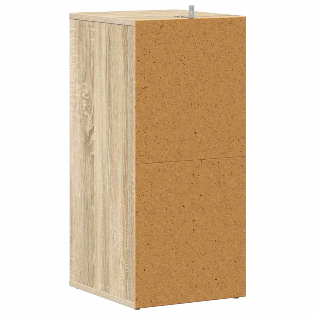 Scarpiere 2 pz Rovere Sonoma 31,5x35x70 cm in Truciolato - homemem39