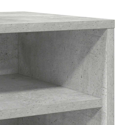 Scarpiera Grigio Cemento 31,5x35x70 cm in Truciolato