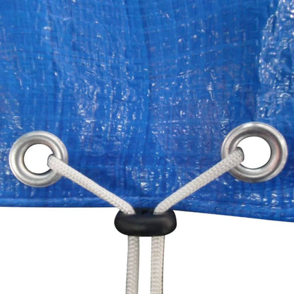 Teli di Copertura 2 pz per Piscina Fuoriterra Rotonda da 300 cm | homemem39