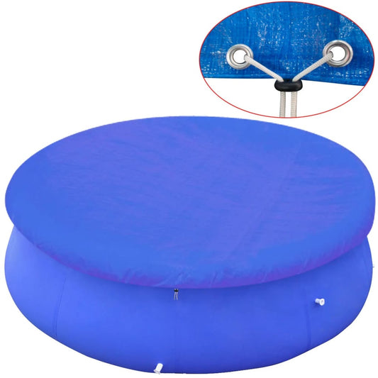 Teli di Copertura 2pz per Piscina Fuoriterra Rotonda 360-367cm | homemem39