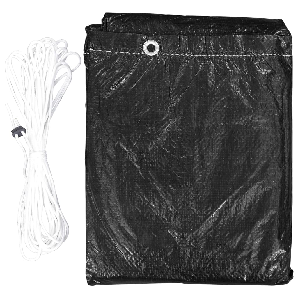 Teli per Mobili da Giardino 2 pz a L 12 Occhielli 250x250x90 cm | homemem39