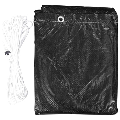 Teli di Copertura per Dondolo 2 pz 10 Occhielli 255x145x170 cm | homemem39
