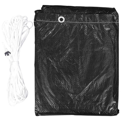 Teli di Copertura per Dondolo 2 pz 6 Occhielli 185x117x170 cm | homemem39
